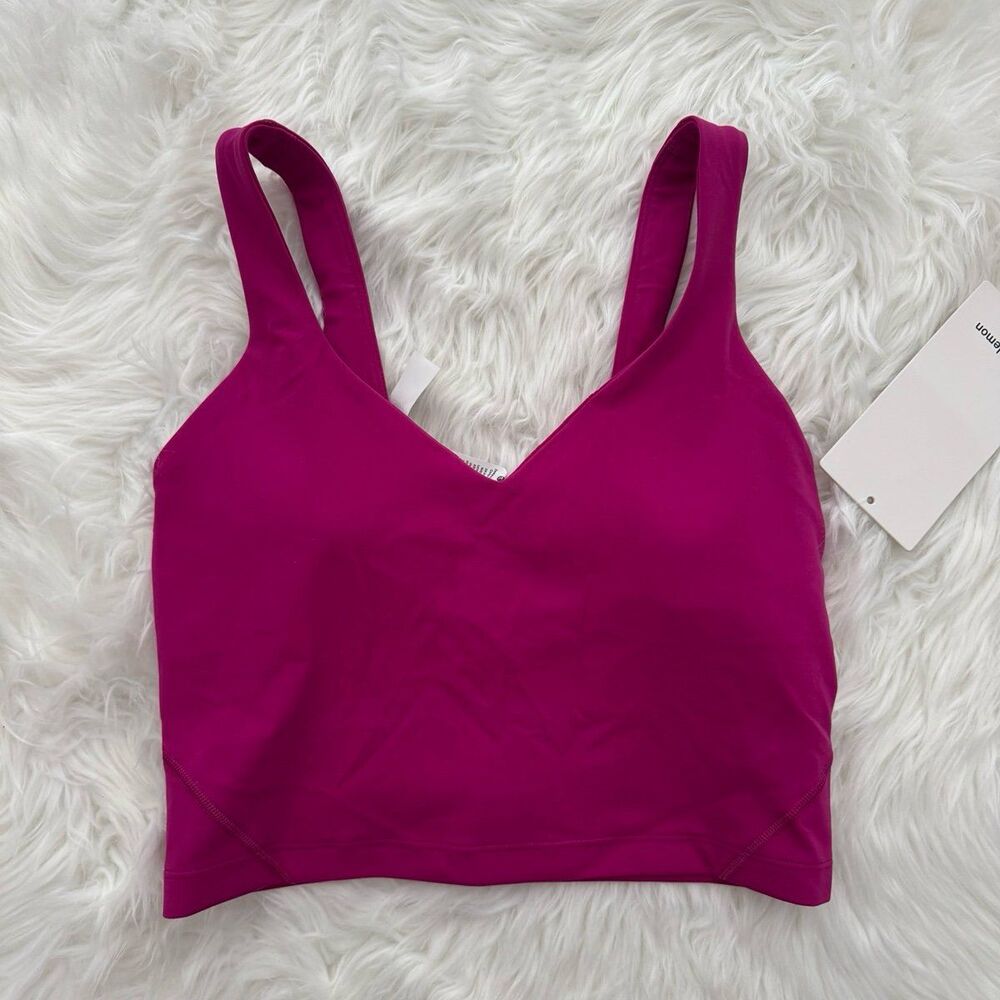 Lululemon Align Tank Top Raspberry Rave Size 6 - Picture 2 of 7